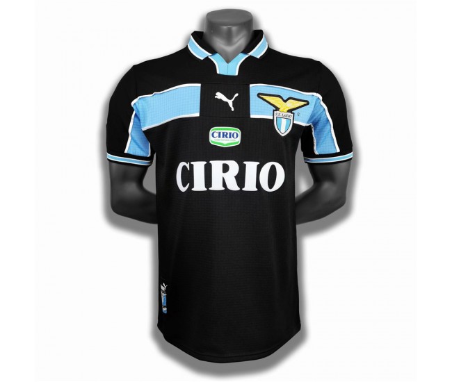 SS Lazio Men Third Retro Soccer Jersey 1998