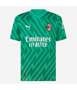 AC Milan Mens Goalkeeper Home Soccer Jersey 2023