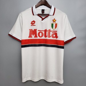 AC Milan Men Away Retro Soccer Jersey 1993