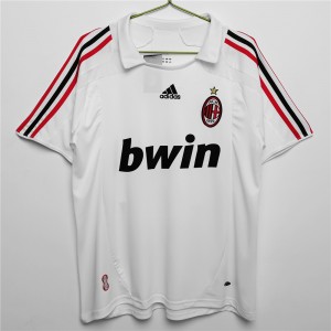 AC Milan Men Away Retro Soccer Jersey 2007