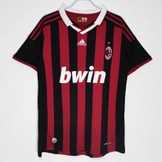 AC Milan Men Home Retro Soccer Jersey 2009