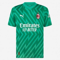 AC Milan Mens Goalkeeper Home Soccer Jersey 2023