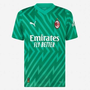 AC Milan Mens Goalkeeper Home Soccer Jersey 2023