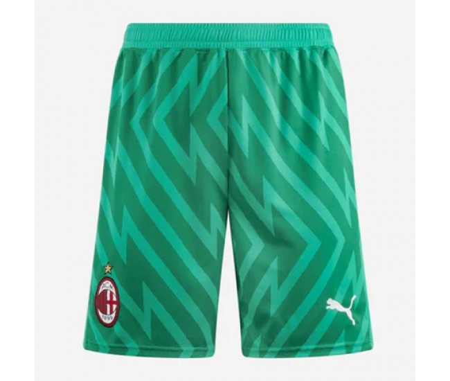 AC Milan Mens Goalkeeper Soccer Shorts 2023