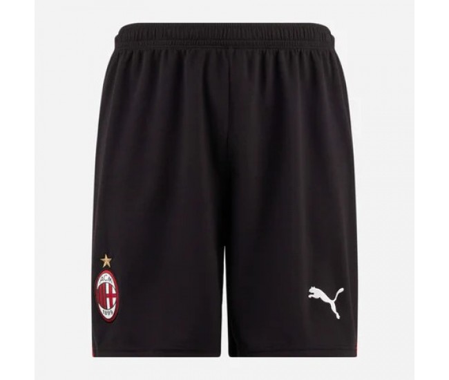 AC Milan Mens Home Soccer Shorts 2023