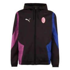 Puma AC Milan Mens Pre-Match Woven Anthem Soccer Jacket 2023