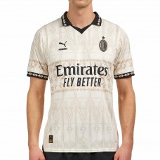 AC Milan X Pleasures Men's Match Soccer Jersey 2023