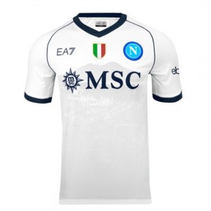 SSC Napoli Mens Away Soccer Jersey 2023