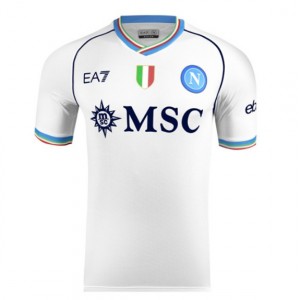 SSC Napoli Europe Mens Away Soccer Jersey 2023