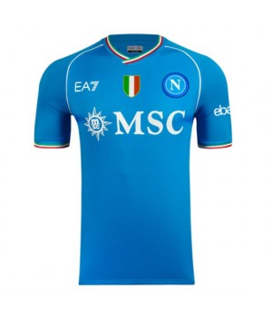 SSC Napoli Europe Mens Home Soccer Jersey 2023