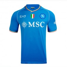 SSC Napoli Mens Home Soccer Jersey 2023