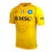 SSC Napoli Mens Yellow Goalkeeper Soccer Jersey 2023