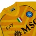 SSC Napoli Mens Yellow Goalkeeper Soccer Jersey 2023