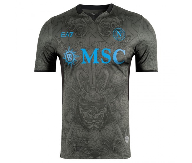 SSC Napoli Mens Third Soccer Jersey 2024