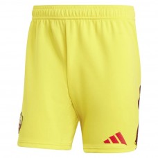 AS Roma Mens Yelllow Goalkeeper Shorts 2023