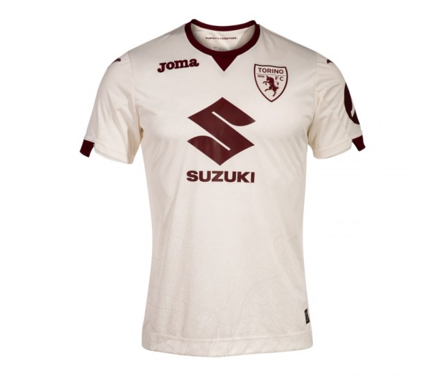 Torino FC Mens Away Soccer Jersey 2023