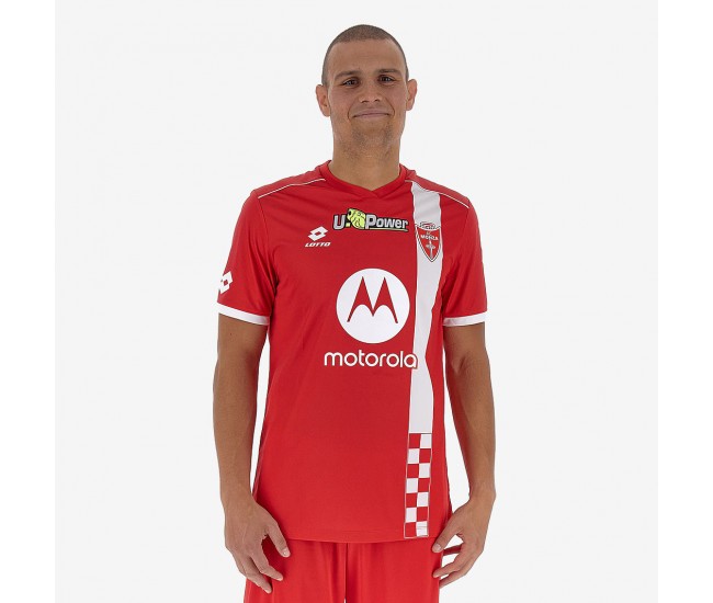 Lotto AC Monza Mens Home Soccer Jersey 2023