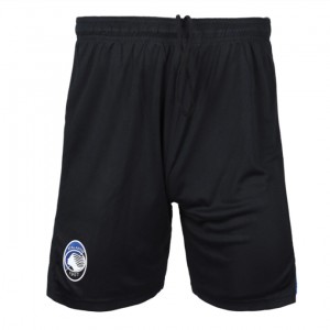 Atalanta Mens Black Home Soccer Shorts 2023