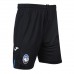 Atalanta Mens Black Home Soccer Shorts 2023