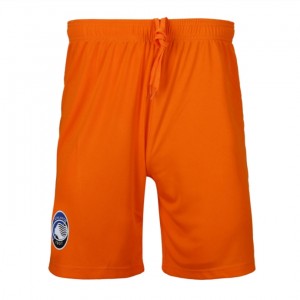 Atalanta Mens Orange Goalkeeper Soccer Shorts 2023