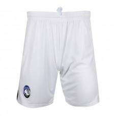 Atalanta Mens White Home Soccer Shorts 2023