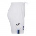 Atalanta Mens White Home Soccer Shorts 2023