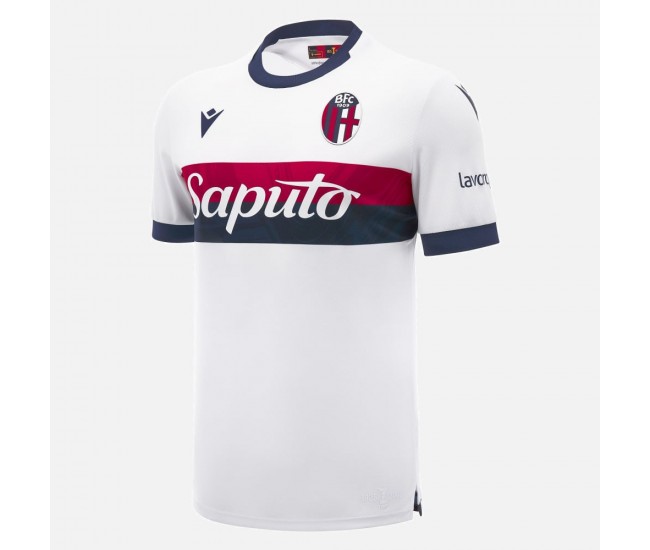 Macron Bologna FC 1909 Mens Away Soccer Jersey 2024