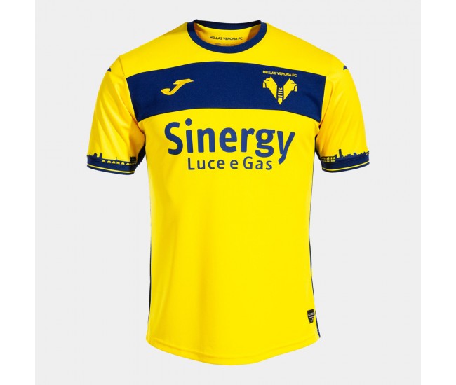 Hellas Verona FC Mens Away Soccer Jersey 2023