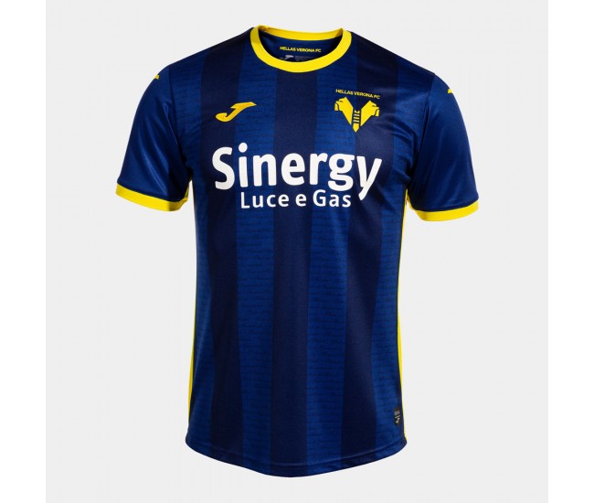 Hellas Verona Mens Home Soccer Jersey 2023