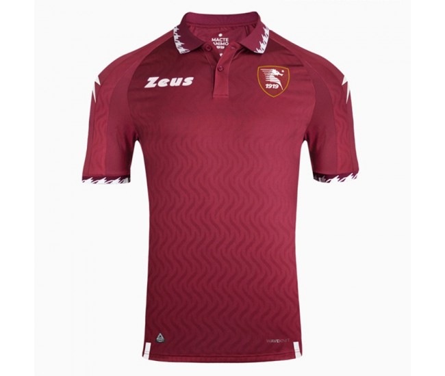 Zeus US Salernitana 1919 Mens Home Soccer Jersey 2023