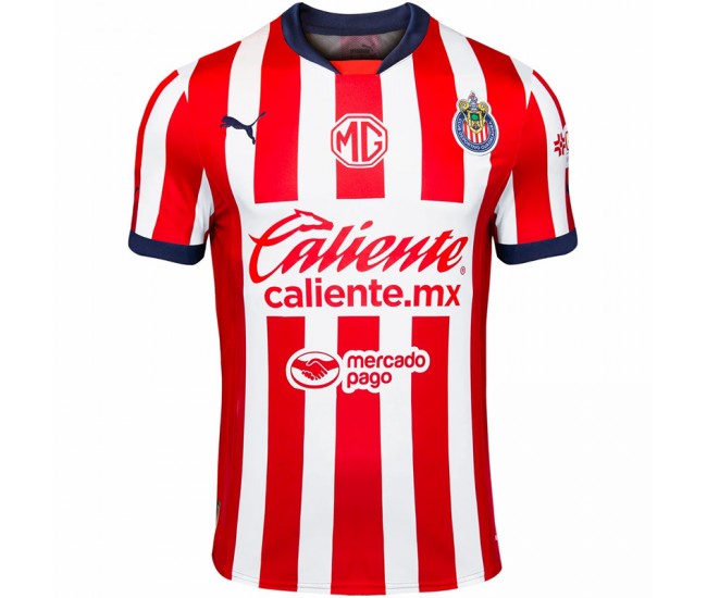 Chivas Mens Home Soccer Jersey 2024