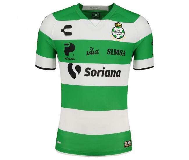 Santos Laguna Charly Mens Home Soccer Jersey 2023