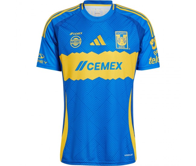 Tigres UANL Mens Away Soccer Jersey 2024