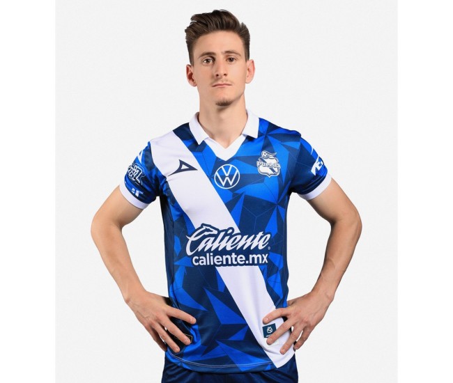 Club Puebla Mens Away Soccer Jersey 2023