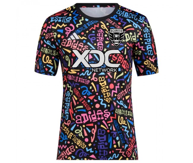 DC United Men's Pre Match Soccer Jersey 2023