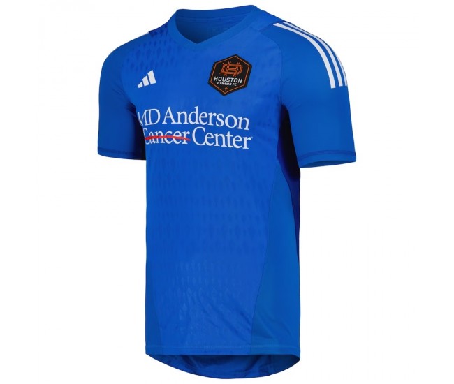 Houston Dynamo Men's Blue Goalkeeper Soccer Jersey 2023