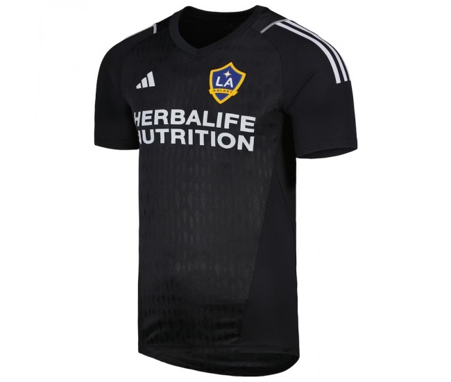 LA Galaxy Men's Black Goalkeeper Soccer Jersey 2023