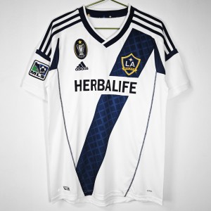 LA Galaxy Men Home Retro Soccer Jersey 2012 