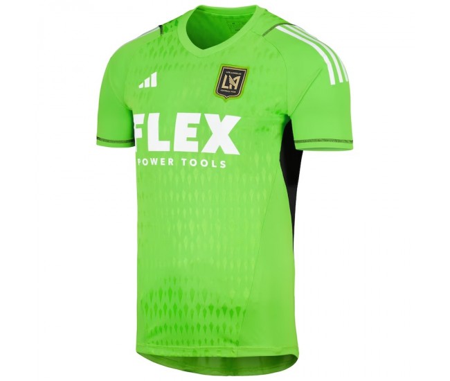 LAFC Men's Green Goalkeeper Soccer Jersey 2023