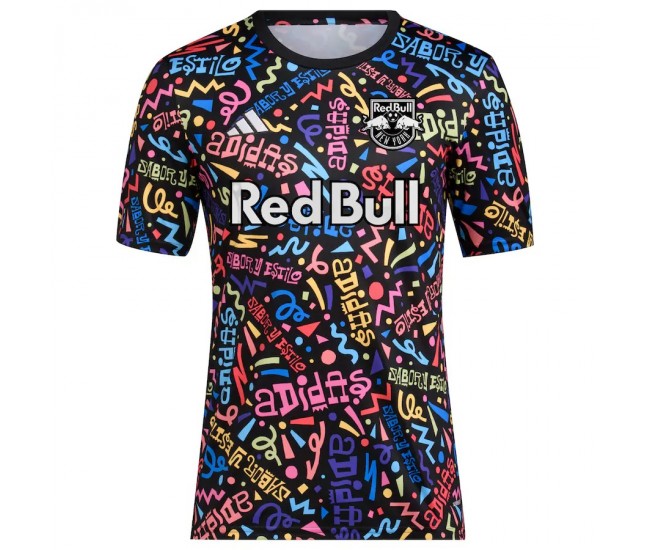 New York Red Bulls Men's Pre Match Soccer Jersey 2023