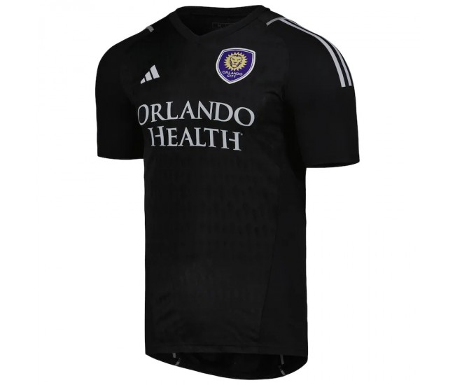 Orlando City SC Men's Black Goalkeeper Soccer Jersey 2023