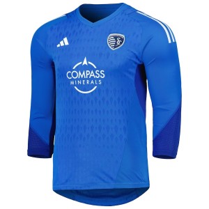 Sporting Kansas City Men's Long Sleeve Blue Goalkeeper Soccer Jersey 2023