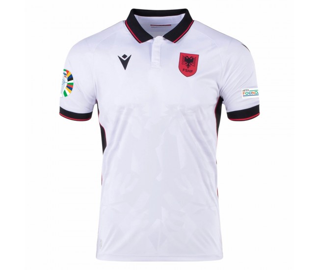 Albania Mens Away Euro Soccer Jersey 2024