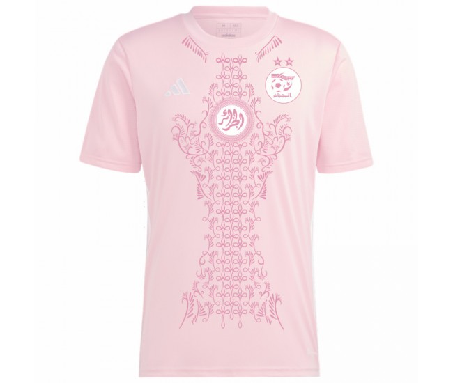 Algeria Mens Pink Karakou Soccer Jersey 2024