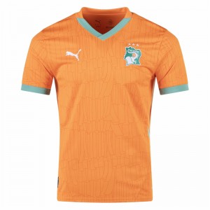 Ivory Coast Mens Home Soccer Jersey 2024