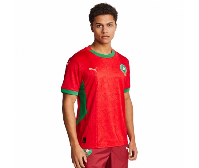 Morocco Adult Home Soccer Jersey 2025