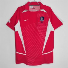 South Korea Men Home Retro Soccer Jersey 2002