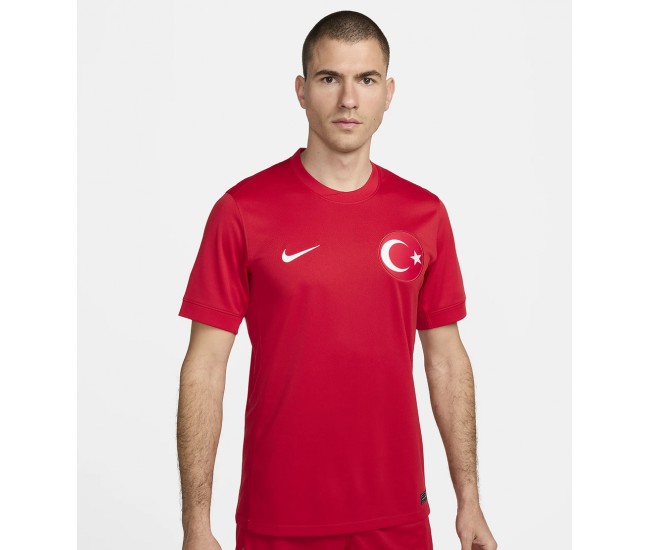 Turkey Mens Away Soccer Jersey 2024