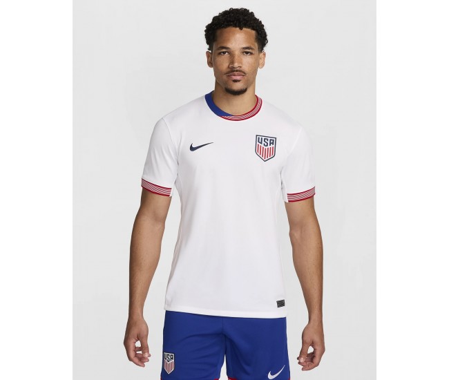 USA Mens Home Match Soccer Jersey 2024