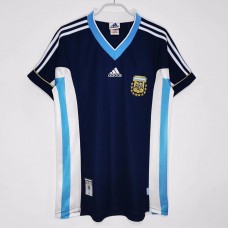 Argentina Away Retro Soccer Jersey 1998